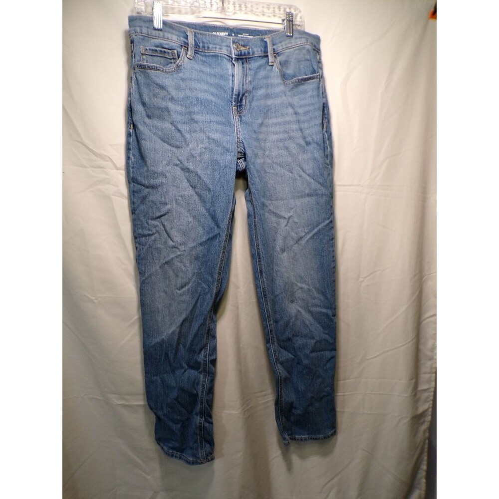 Old Navy Women's Wow Boyfriend Mid-Rise Jeans Size 8 Light Blue